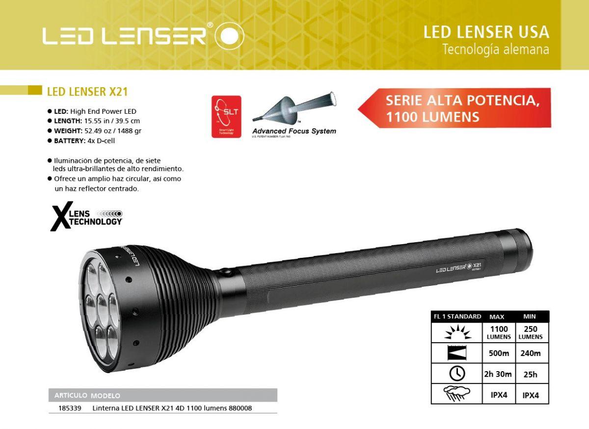 Full Aventura | Diana Deportes - Linternas Led Lenser - Linerna Led Lenser  X21